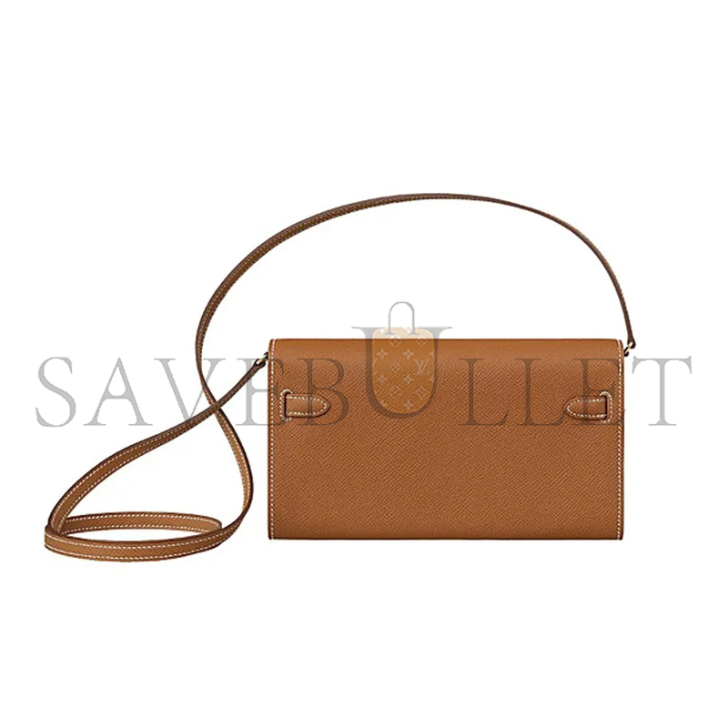 HERMES MASTER KELLY CLASSIQUE TO GO WALLET EPSOM H080253CC37 (20*12*2cm)